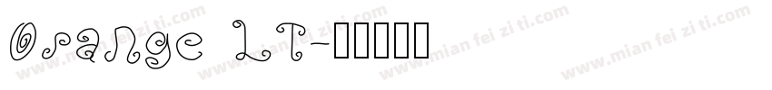 Orange LT字体转换